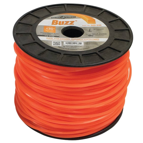 Stens New 380-431 Ninja Trimmer Line For Approximate Length 1215 Ft., Color Gray, Diameter 0.080 In. 380-245 - main